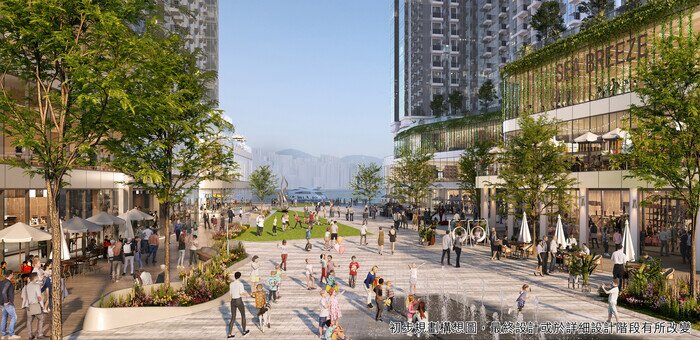 马头角道计划日后将以一体化设计规划为地区带入活力，增加区内休憩空间，改善现有残旧市容、让居民享受临海环境。